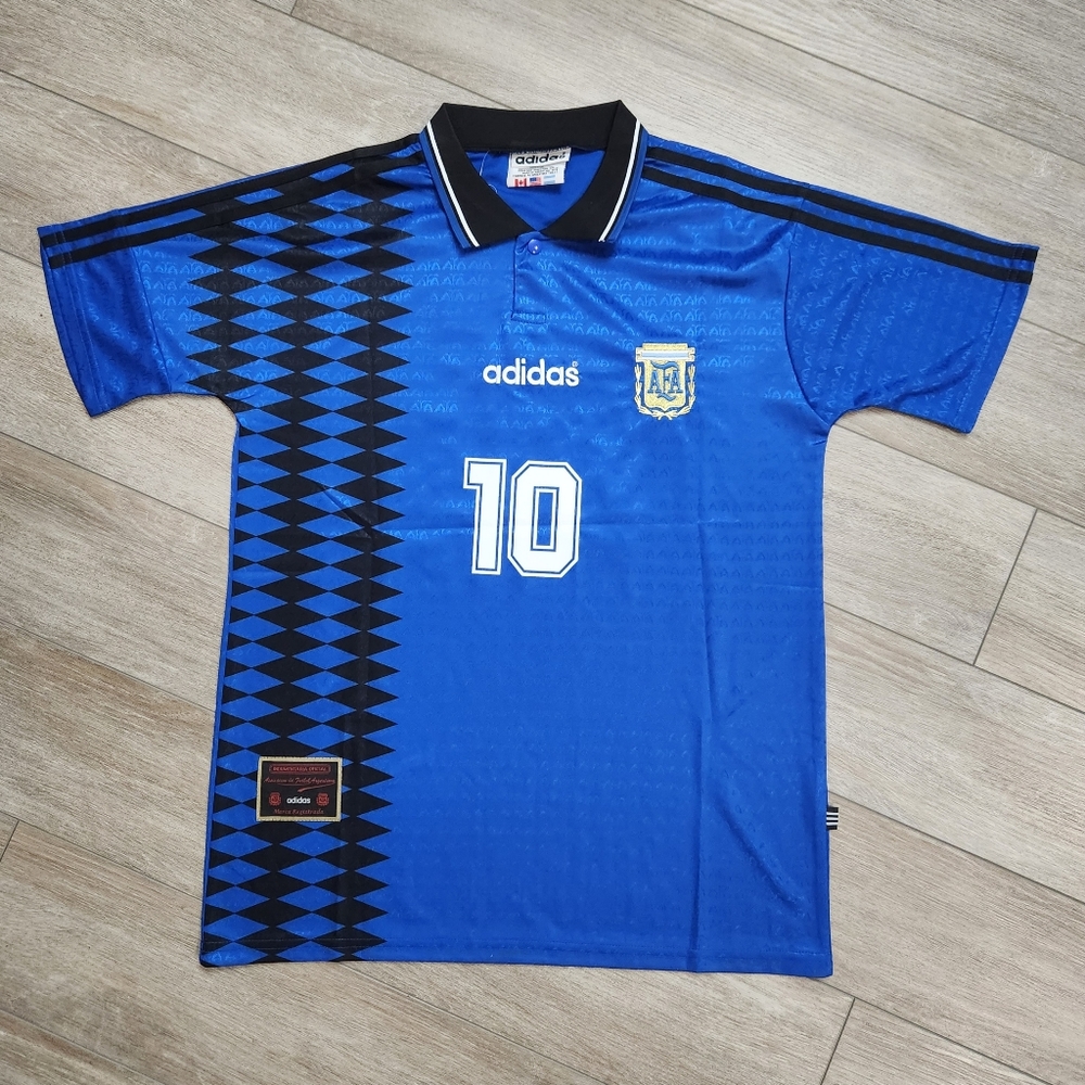 Jersey Soccer Sports Version Retro Team Argentina 1994